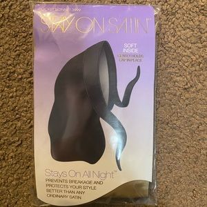 Gold/brown pocket bonnet